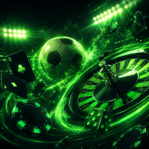 Casino et paris sportifs MrXbet sur fond vert